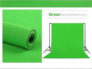 Green Screen Chroma Key Studio Backdrop Video Photo Background Removing Sheet non-woven fabric-Professional for Photo Studio 10ft x 5ft