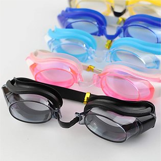 SWIMMING GOGGLES WITH NOSE and EARPLUGS