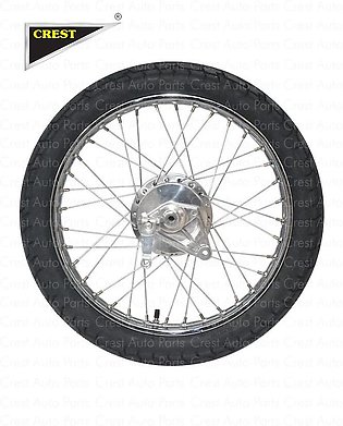 WHEEL COMPLETE (REAR) CDI-70 BOX PACK WITH RIM, DRUM, PANEL PLATE, NPL / SPOKES, BEARINGS, & TIRE TUBE ets, ets.