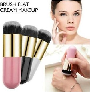 Chubby Pier Foundation Brush Flat Cream Makeup Brushes Professional Cosmetic Makeup Brush