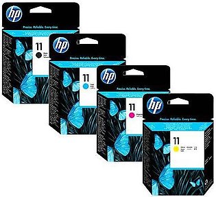 HP Business Inkjet Printhead 11 NO. Set(1x4) Black,Yellow,Cyan,Maganta (GENUINE)