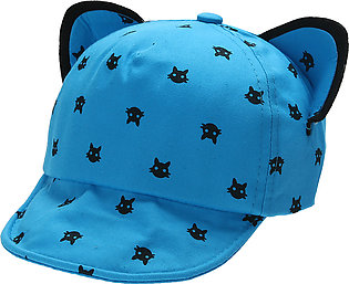 Cute Cat Ears Kids Boy Girl Breathable Baseball Cap Adjustable Sunshade Sun Hat