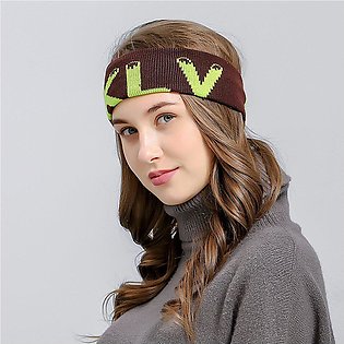 Crochet Elastic Headband Knitted Hair Bands Sports Headwrap Hair Accessories