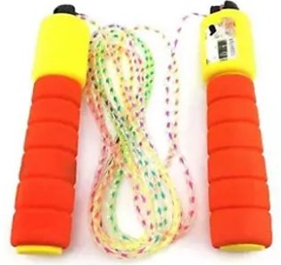 Adjustable Jump Rope With Counter - Multicolor