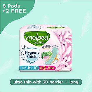 Molped-Ultra Thin Hygiene Shield with Barrier - Long