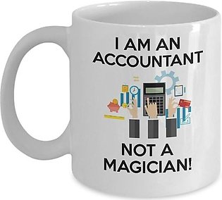 Coffee Mug, I am Accountant not magician