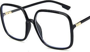Oversized Frame Square Sunglasses Anti Blue Ray Clear Lens Eyeglasses Girls Transparent Anti Blue Light Glasses
