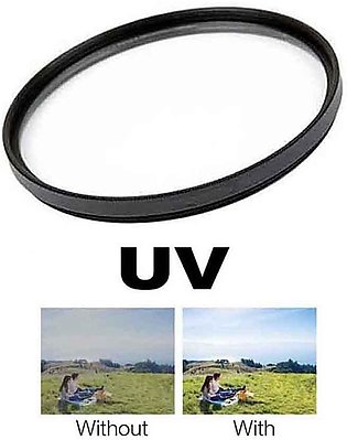 Lens Filter Uv 77mm Use For Every 77mm Lenses Like Canon, Nikon, Sigma, Tamron & More.....