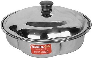 Stainless Steel Roti Box with Lid Style Nagina