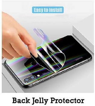 Vivo V15 Pro Back clear jelly Soft Transparent Back Protector for Vivo V15 Pro