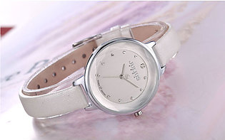 Luxury Ladies Quartz Watch for Women Regular Glass Slices Fashion Women Wrist Watches Leather Strap Female Clock