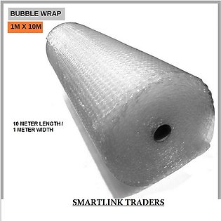 Bubble Wrap 10 Meter Length x 1 Meter Width & 10 Meter Length x 12 Inches Width Packing Material High Quality. Strong Bubbles, No 1 Plastic Material