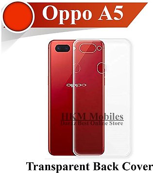 Oppo A5 Back Cover Soft Crystal Clear Case Transparent Premium Quality For Oppo A5