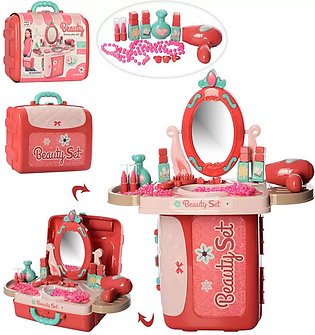 Portable Beauty Dressing Table Briefcase Play Set - 20 inches