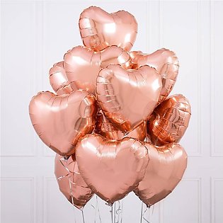 5 pcs HeartBalloonsFoil Ballons Special effect on Wedding