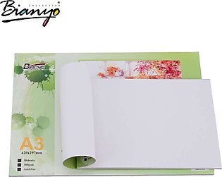 Acrylic Painting Paper Pad A-3 size 300GSM/10 Sheets a3 sketch book painting pad