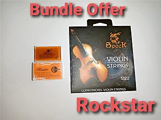 Violin String and Rosin Bundle Offer for violin players