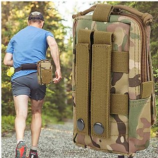 Waist Pack Zipper Accessories Belt Pouch Bag Holder for outdoor hiking camping