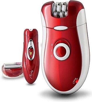 kemei 3 in 1 Women Shave Wool Device Knife Rechargeable Electric Shaver Wool Rechargeable Epilator Shaving Lady's Shaver Female body Care Threading Machine KM-3068 100% Orignal Product
