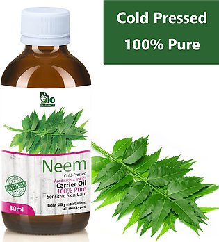Neem Oil Cold Pressed  For DIY Skin & Hair Recipes 100% Pure & Organic - (Unrefined)