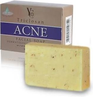 Original YC Acne Soap Bar Triclosan Acne Facial Soap 100ml - 100% Result