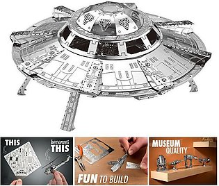 UFO DIY Metal Model - Unassembled DIY Kit