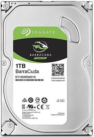 Seagate BarraCuda ST1000DM010 1TB Hard Drive