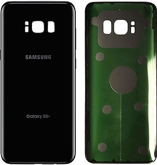 Samsung S8 Plus Case Rear Door Housing CoverBack Glass BatteryCoverPanel Replacement For S8+ - Black