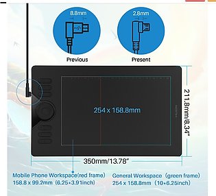 Huion Newest HS610 Graphic Tablet Android