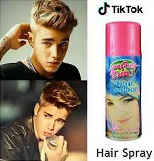 [ Long Lasting ] Fun Party Golden Color Hair Spray For Boys & Girls - Tiktok (GOLDEN)