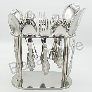 29 Pcs Stainless Steel Spoon Cutlery Set – Heavy Weight A1