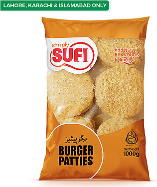 Simply Sufi Burger Patties Saver Polybag 1000 grams