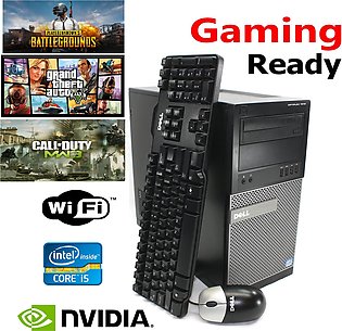 Optiplex 7010 Gaming Tower Core i5 3.4Ghz - 8GB Ram 500GB Hard - Graphics Card 2GB -FreeFire- GTA 5 & PUBG Games Installed