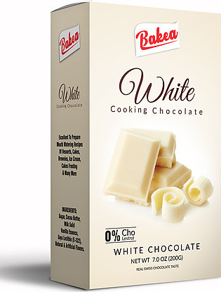 Bakea Cooking Chocolate White 200g