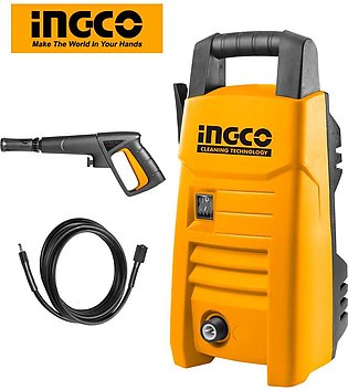 INGCO High Pressure Washer 1200W Electric Auto stop system 90bar (1300psi)