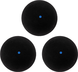 Squash Ball Blue Dot Fast Speed Sports Rubber Balls Professional Player Competition Squash(3 Pcs)