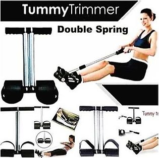 Tummy Trimmer Double/Single Spring - Black