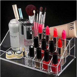 16 Grid Makeup Cosmetic Organizer Acrylic