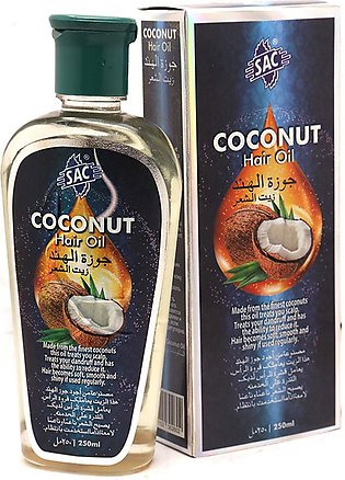 Coconut Oil - 250 ml - hair oil - hair care - health care - SAC
