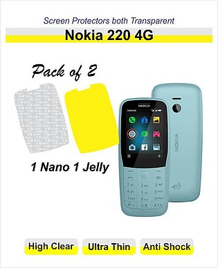 220 Nokia 4G - Pack of 2 - Screen Protector