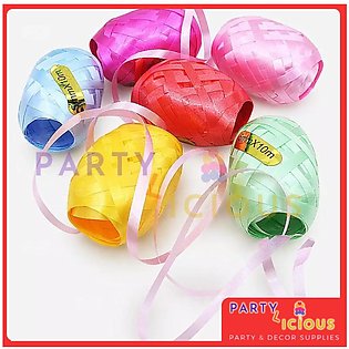 Balloons Ribbon Multi Curling Foil Latex Balloon Ribbon Wedding Birthday Party Decor Balloon Tie Rope Gift Wrapping Helium Balls 6 Roll