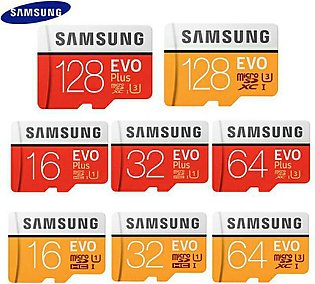 New Samsung 128GB 64GB 32GB 16GB 8GB 4GB FullHD MicroSDHC UHS-I Evo Plus U1 Class 10 (6 Month Warranty)