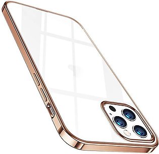 TORRAS Crystal Clear Series iPhone 12 Pro Max Gold Case