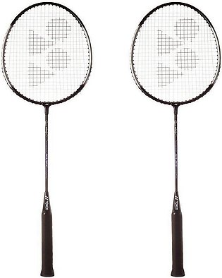 Pair of Yonex Badminton Racket - Black