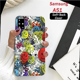 Samsung A51 Cover Case - Smile Soft Case Cover
