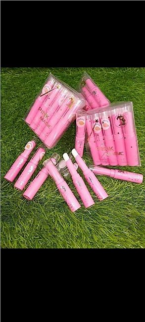 Pack Of 4 Pink Magic Strawberry Lip Color Balm