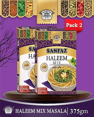 Sanfaz Haleem Mix - 375Gm Pack Of 2
