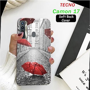 Tecno Camon 17 Back Case  - Rain Soft Case Cover