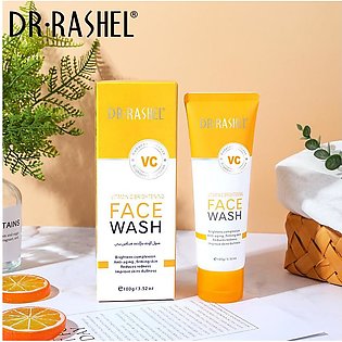 DR RASHEL Vitamin C Brightening Complexion Anti aging Reduces Redness Face Wash 100g DRL 1634
