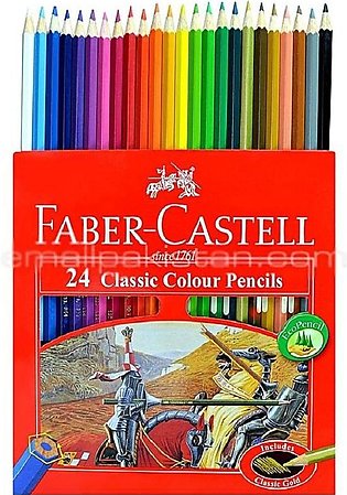 Pack Of 24 - Color Pencils - Multicolor